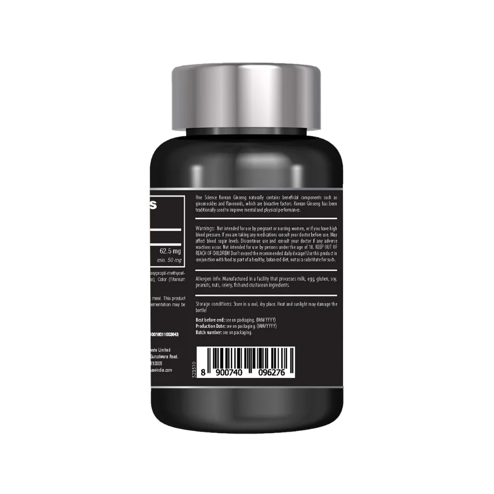 One Science Mega Ginseng 100 Caps