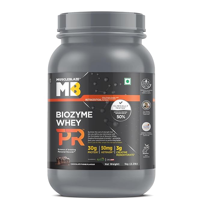 MuscleBlaze Biozyme Perfromance Whey 1Kg