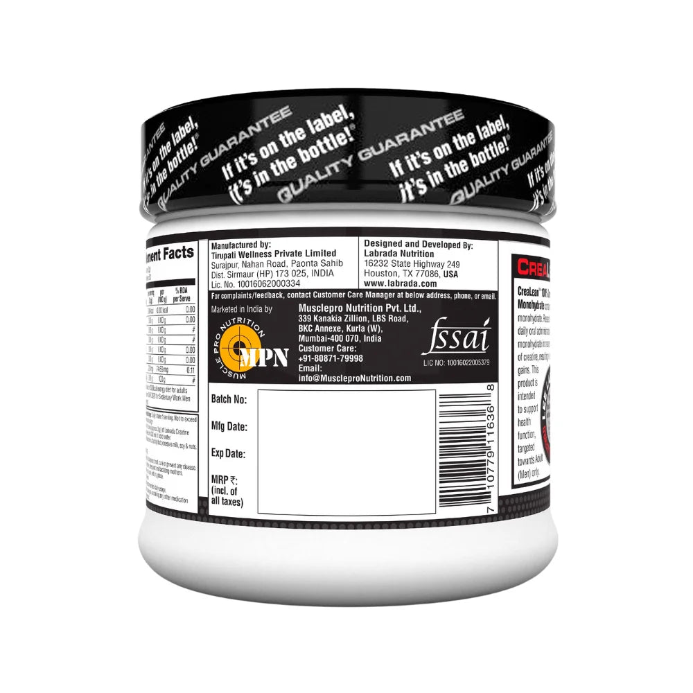 Labrada Crealean Creatine  