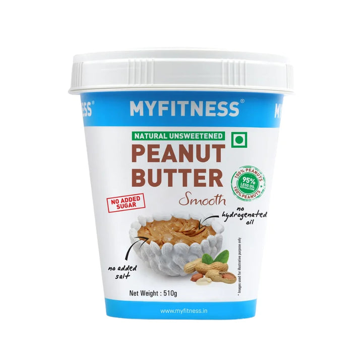 My Fitness Peanut Butter Smooth, 510g