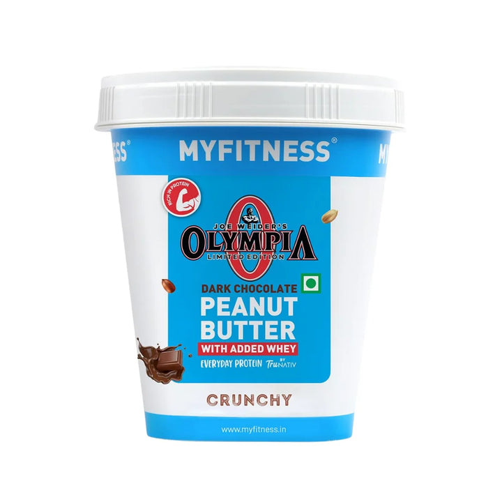 MyFitness OlympiaEdition Dark Chocolate Peanut Butter 1Kg Crunchy