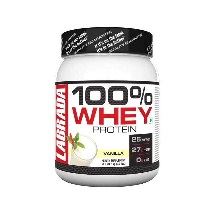 Labrada 100% Whey Protein 1Kg, Vanilla