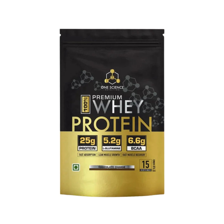 One Science Premium Whey Protein 1Lb, Chocolate Charge