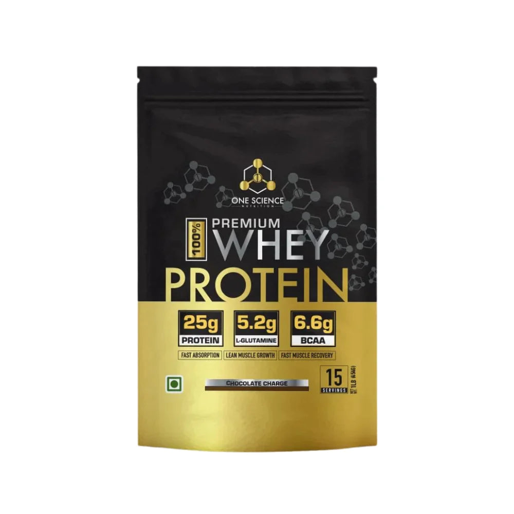 One Science Premium Whey Protein 1Lb, Chocolate Charge