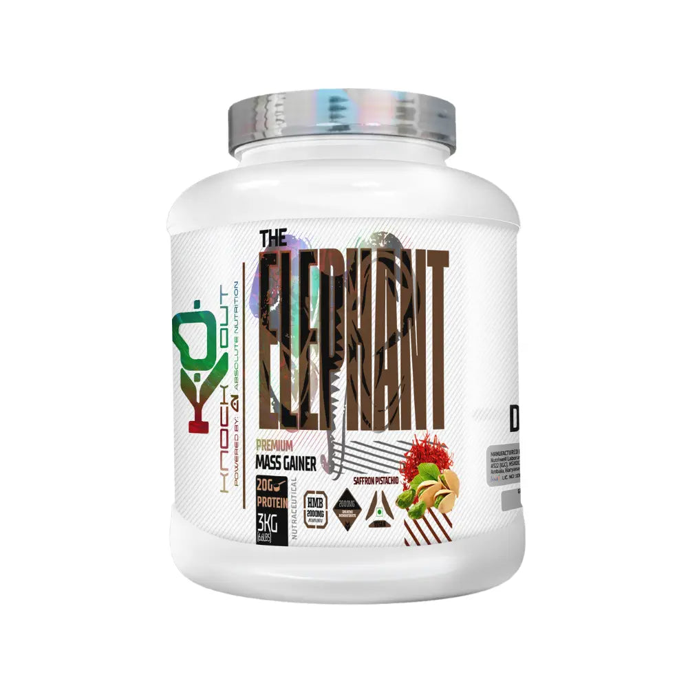 Absolute Mass Gainer 3kg Saffron Pistachio