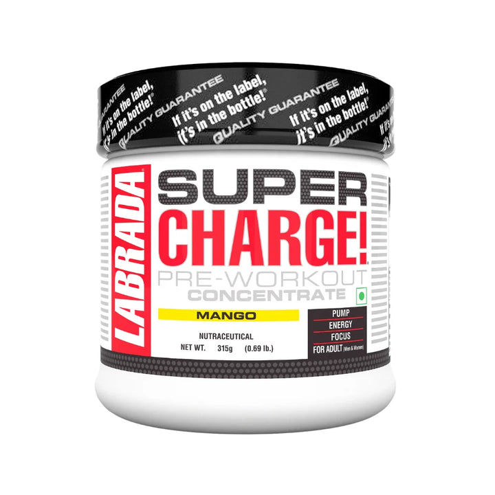 Labrada Super Charge Pre Workout 315g Mango