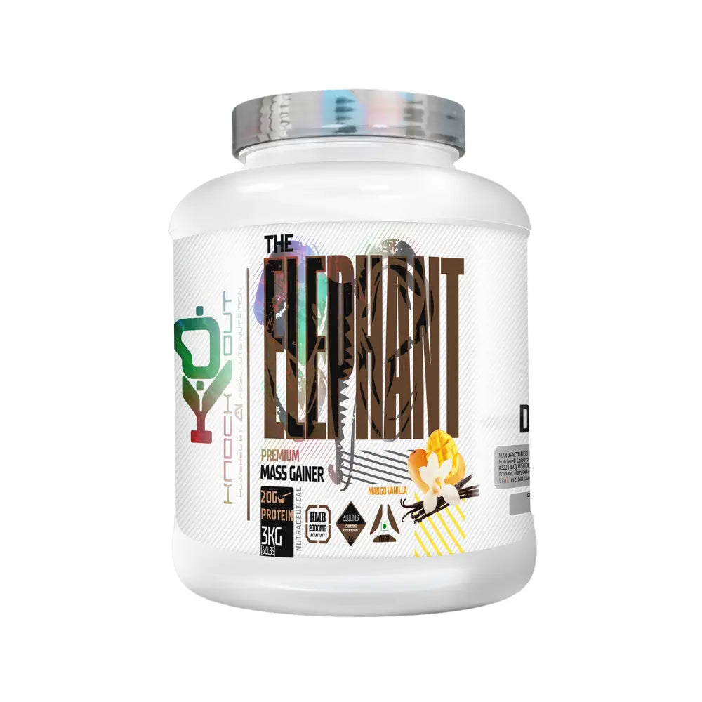 Elephant Mass Gainer 3kg Mango Vanilla