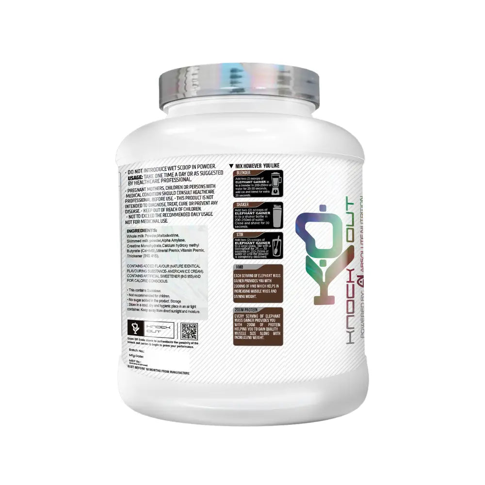 Absolute Elephant Mass Gainer How To Use