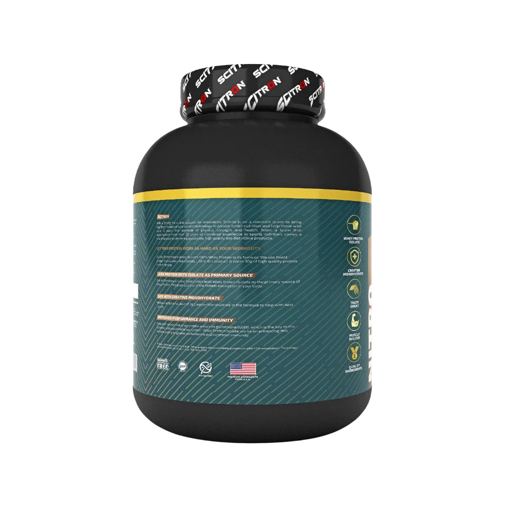 Scitron Nitro Series Performance Whey Protein Benefits 