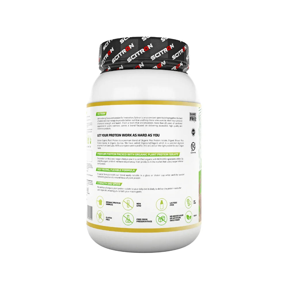 Scitron Organic Plant Protein Powder
