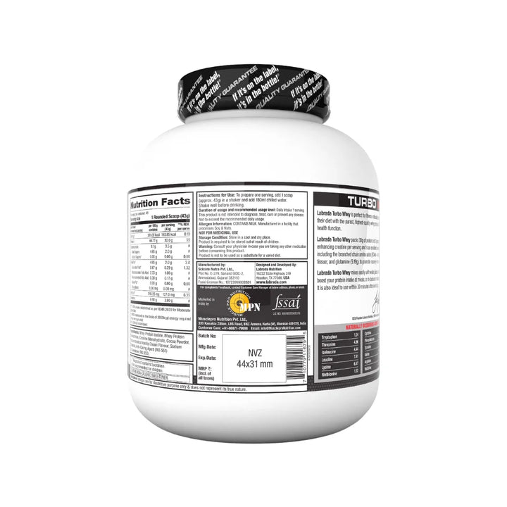 Labrada Turbo Whey Protein – Nutriride