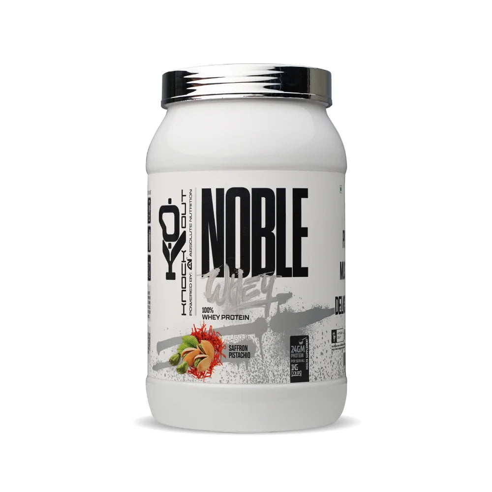 Absolute Nutrition Knockout Series Noble Whey Protein 1Kg, Saffron Pistachio