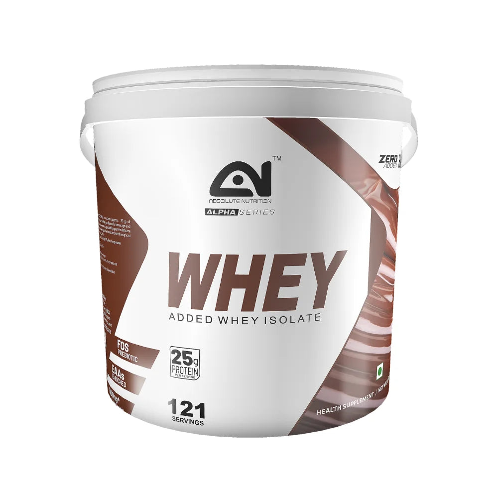 Absolute Nutrition Alpha Whey Protein 5Kg, Chocolate