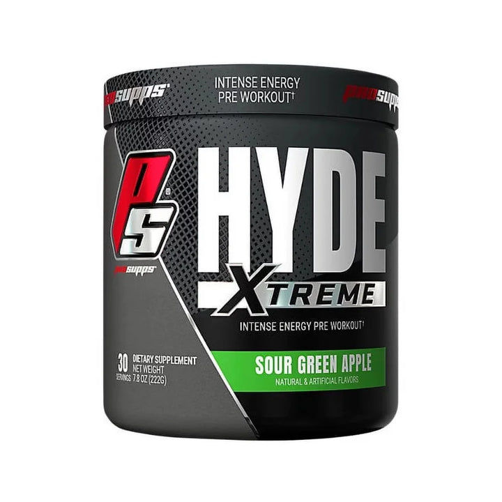 PS Hyde Xtreme Pre Workout Sour Green Apple