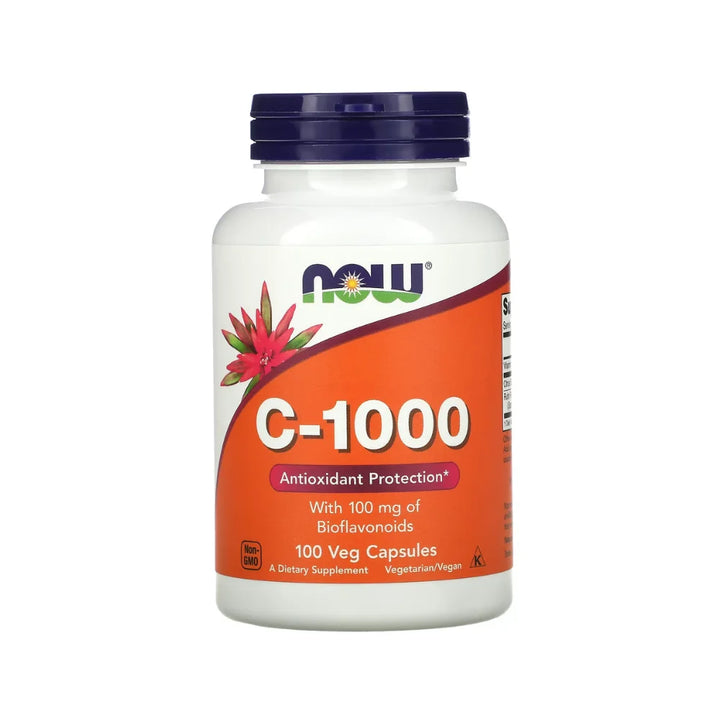 Now Foods Vitamin C 1000mg 100 Capsules