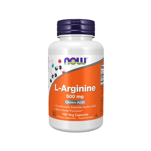 Now Foods L-Arginine 500mg 100 Capsules