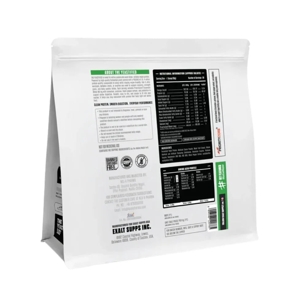 Exalt Yeastified fermented yeast protein 2.16Kg Benefits 