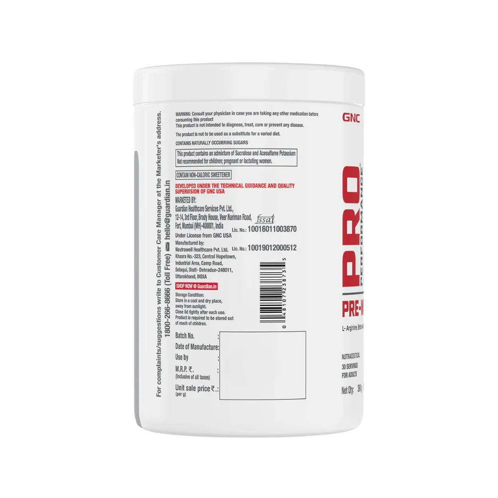 GNC Pre Workout Benefits