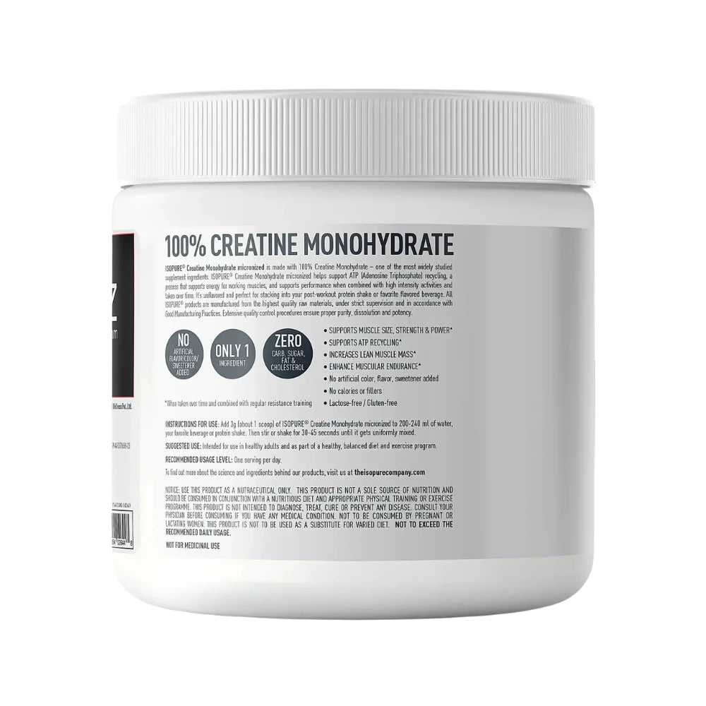 Isopure creatine benefits