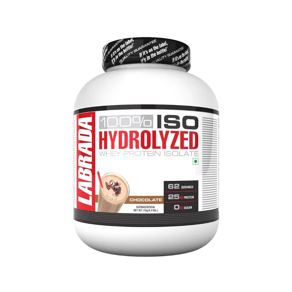 Labrada 100% ISO Hydrolyzed Whey Protein Isolate 1Kg, Dutch Chocolate 