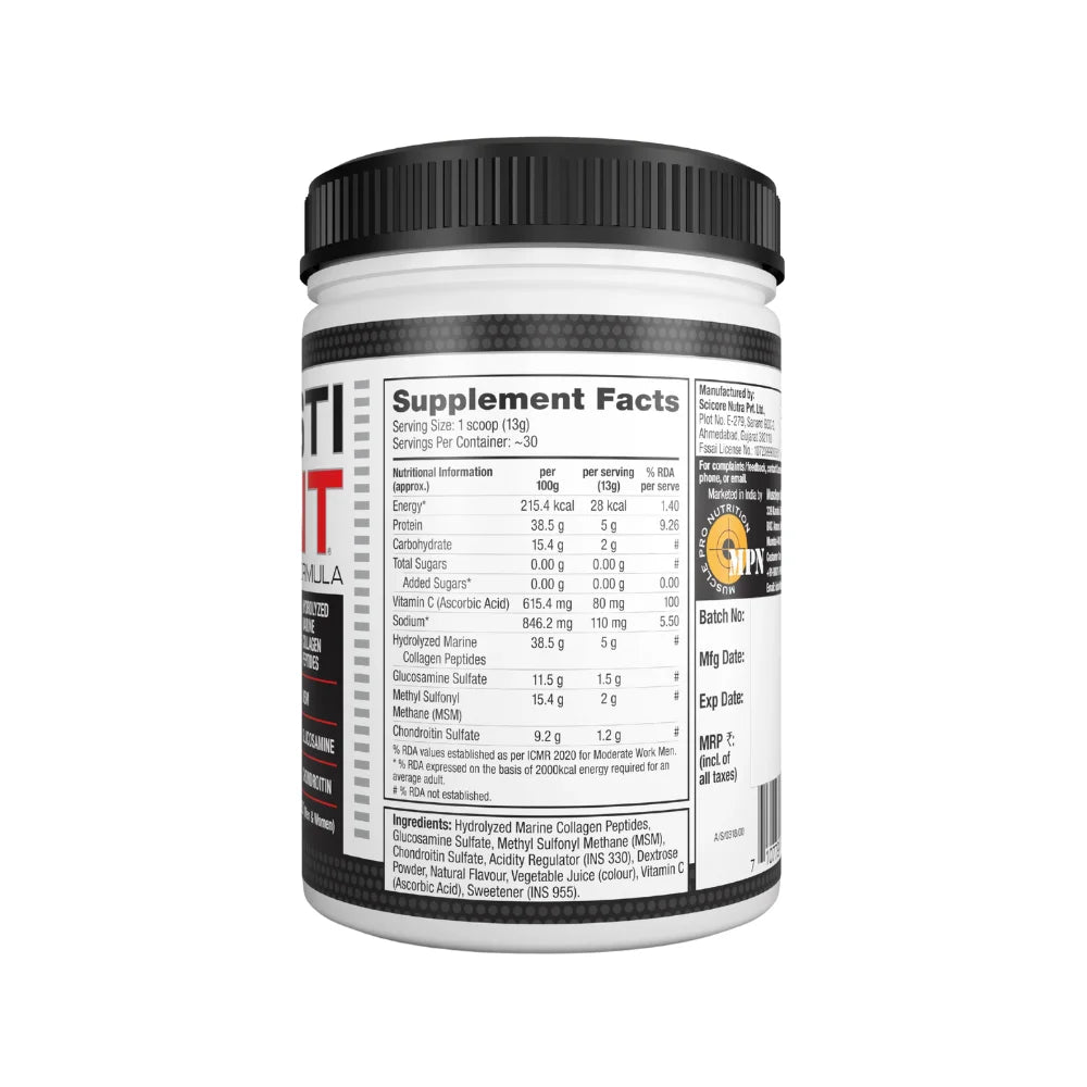 Labrada Elasti Joint Ingredients
