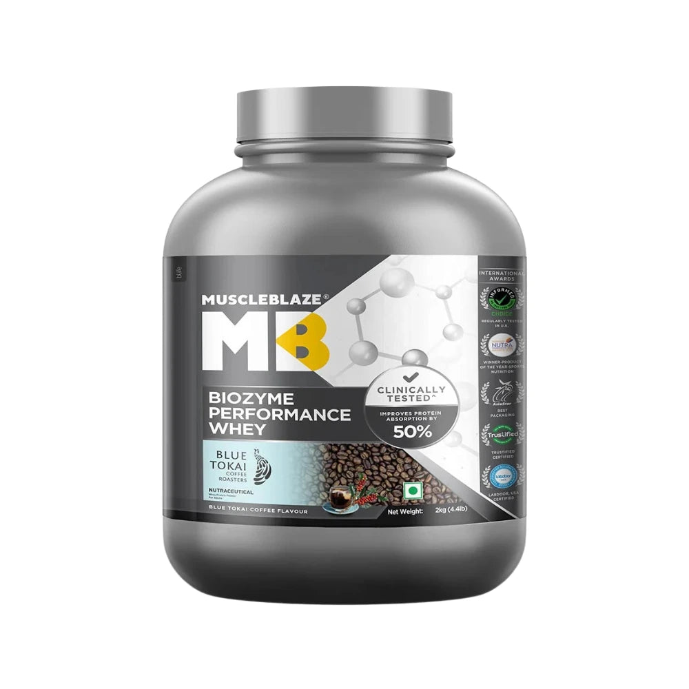 MuscleBlaze MB Biozyme Performance Whey Protein