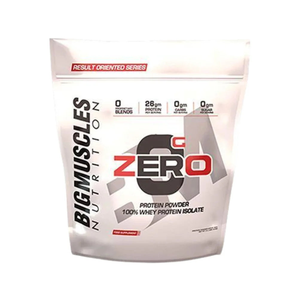 Big Muscles Zero 100% Whey Protein Isolate