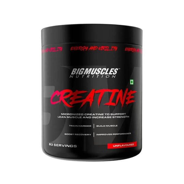 Big Muscles Creatine Unflavored (83 Servings)
