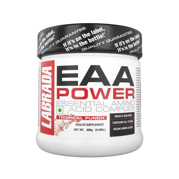 Labrada EAA POWER Essential Amino Acid Complex 300g, Tropical Punch 