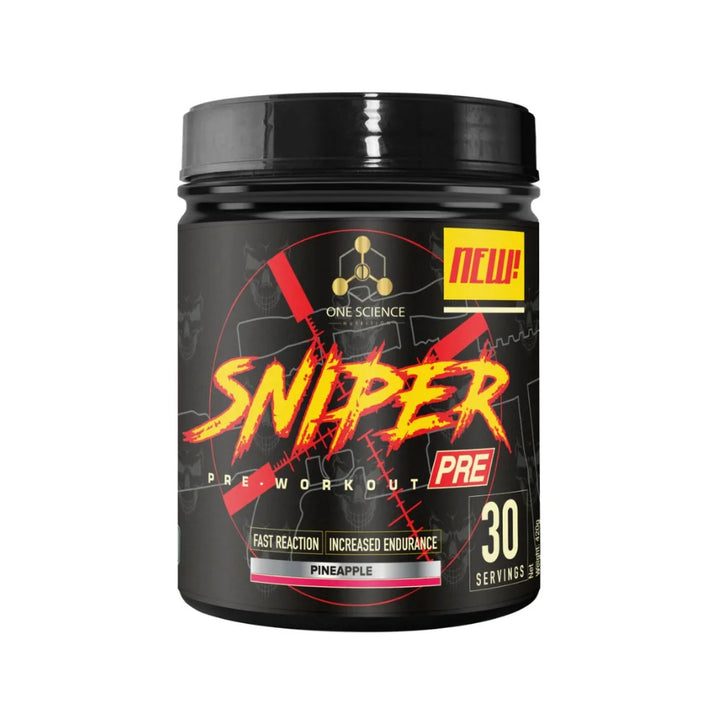 One Science Sniper Pre-Workout, 33 Servings, Pineapple