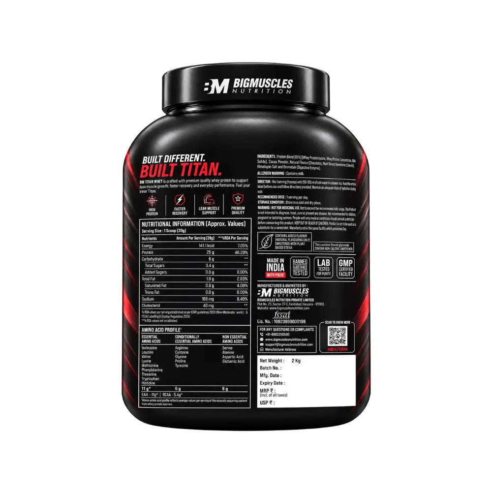 Big Muscles Titan Whey
