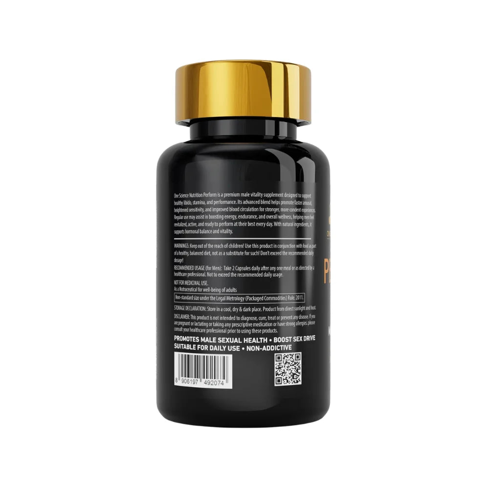 One Science Perform Testosterone Booster benefits