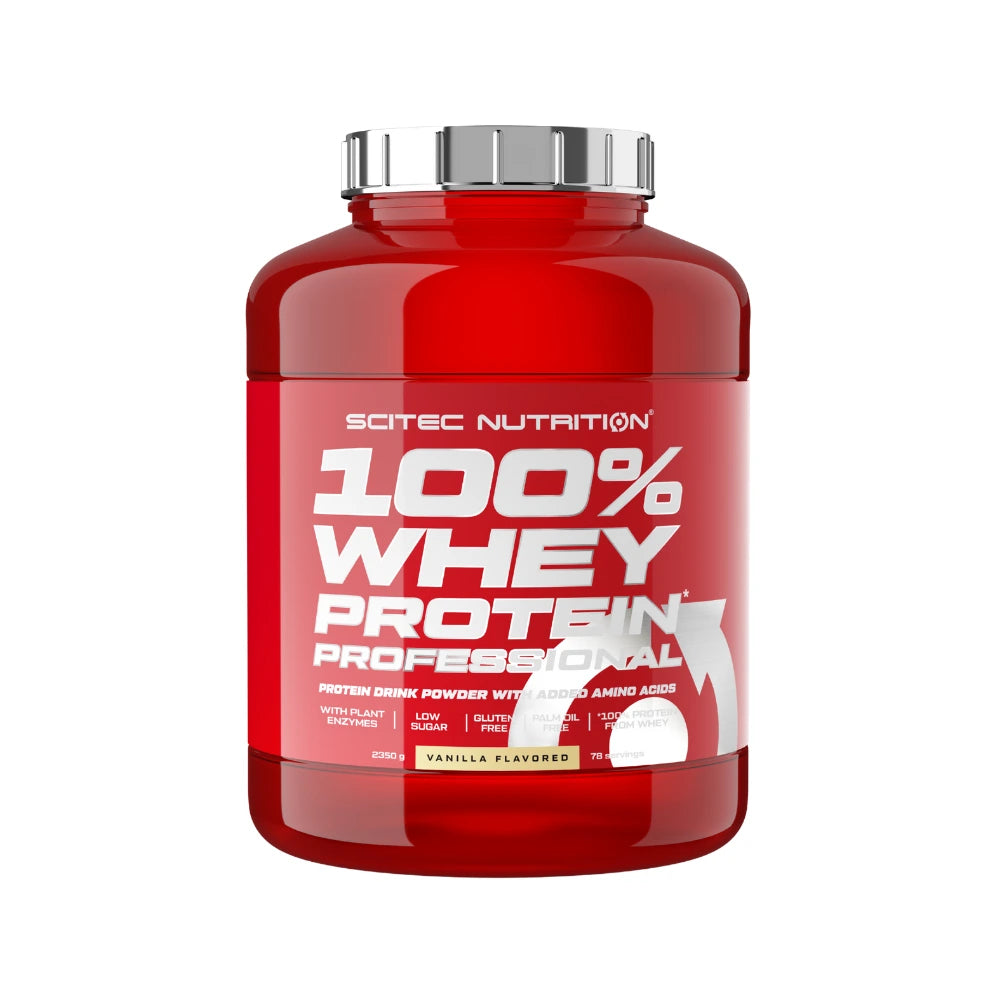 Scitec Nutrition 100% Whey Protein Professional + Free Shaker