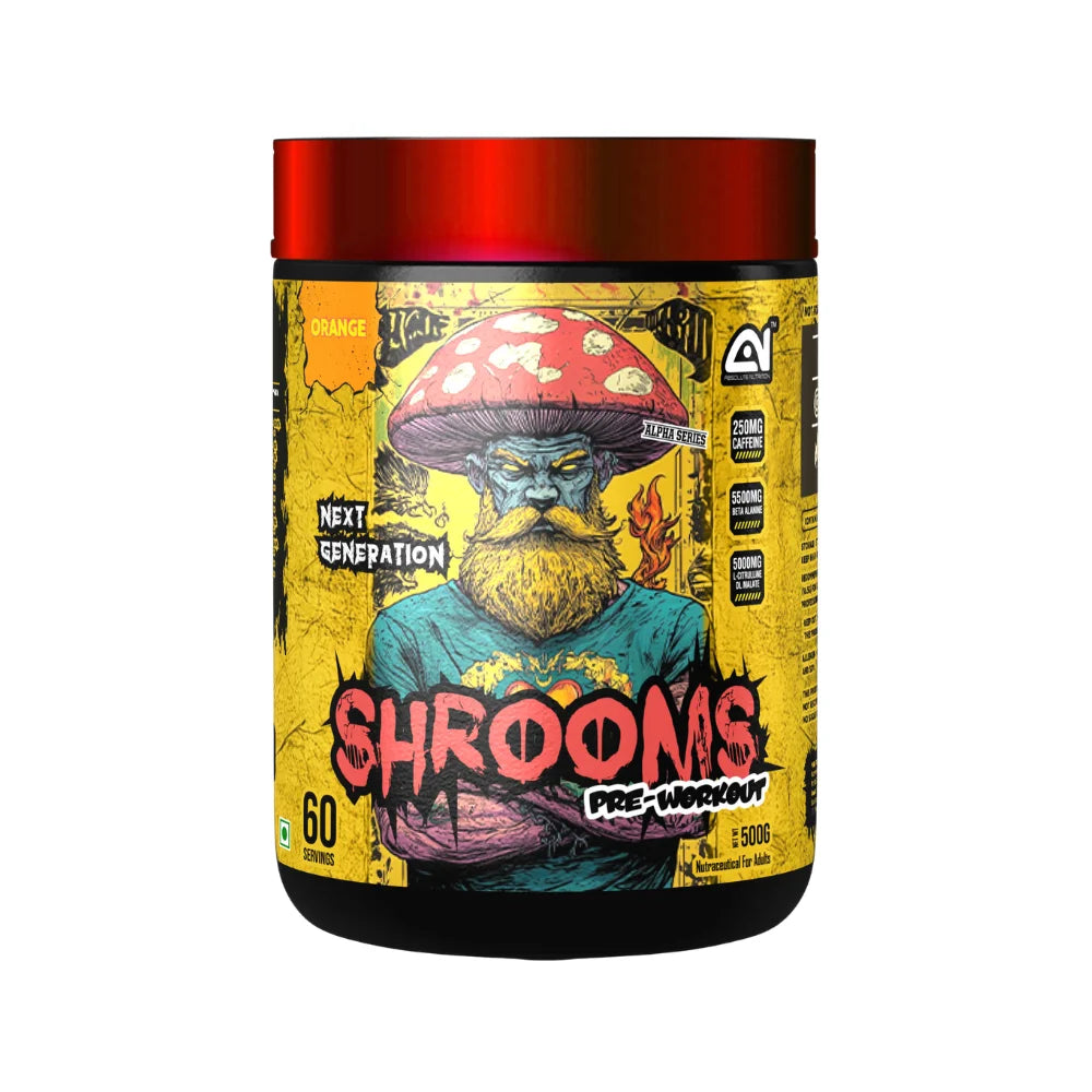 absolute nutrition sharooms orange