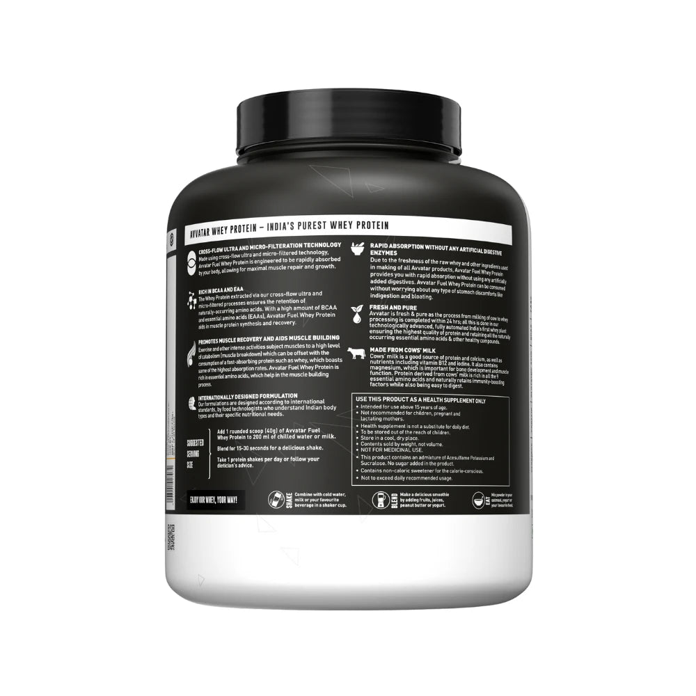 avvatar fuel whey benefits 2kg