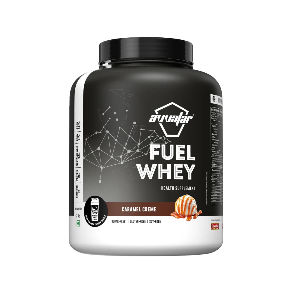 avvatar fuel whey caramel creme 2kg