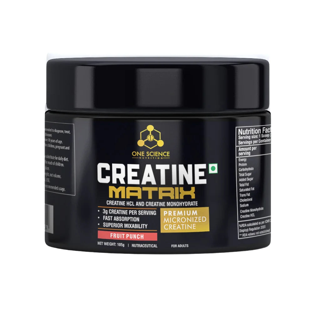 one science creatine matrix fruit punch 105g