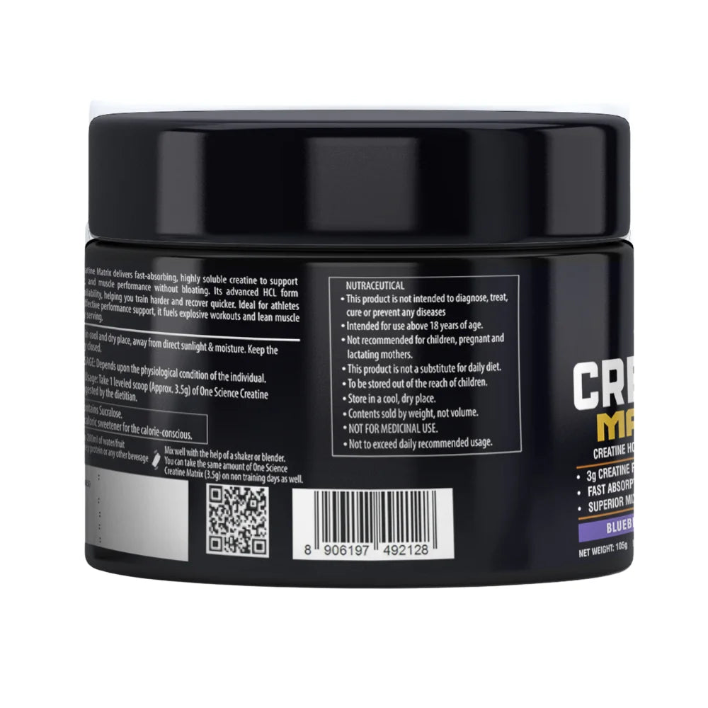 one science creatine matrix 105g benefits 