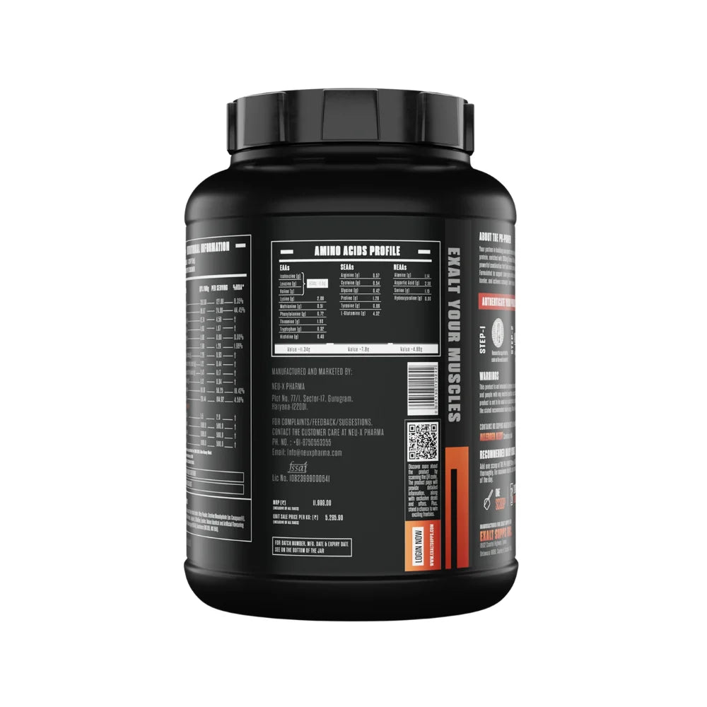 Exalt PR Power Whey Protein