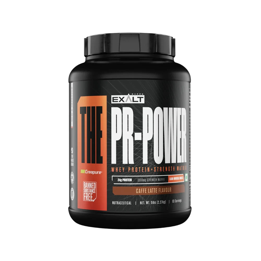 Exalt PR Power Whey Protein Caffe Latte 2.27kg