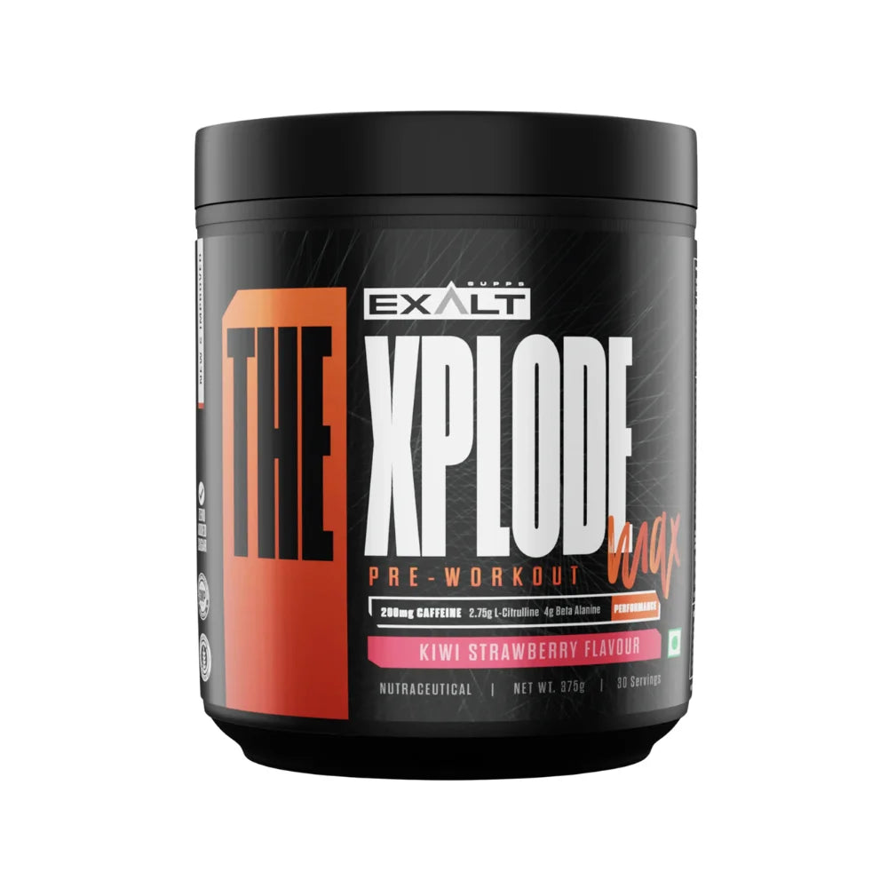 exalt xplode max pre workout kiwi strawberry 375g