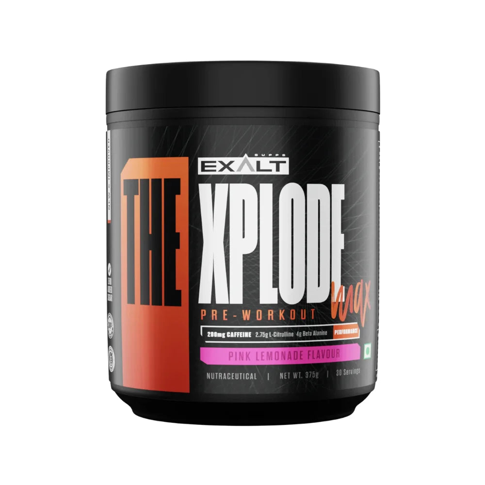 exalt xplode max pre workout pink lemonade 375g