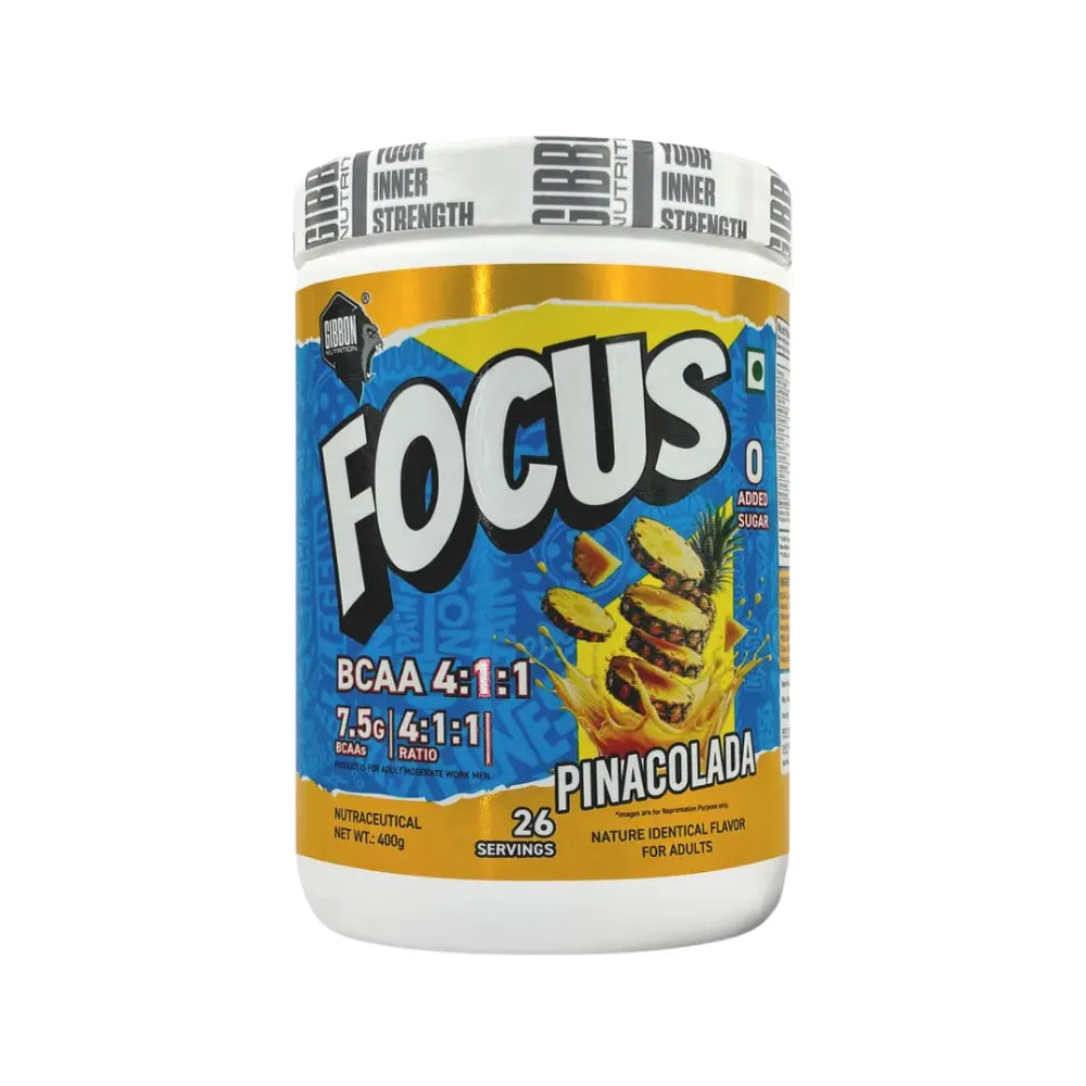 gibbon focus bcaa 4:1:1 pinacolada 400g