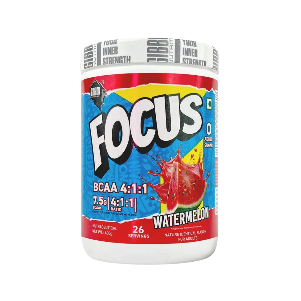 gibbon focus bcaa 4:1:1 watermelon 400g