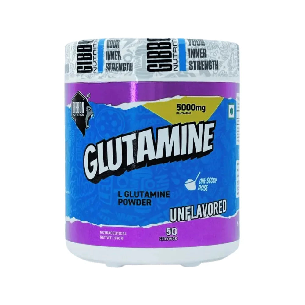 gibbon nutrition glutamine unflavoured 250g