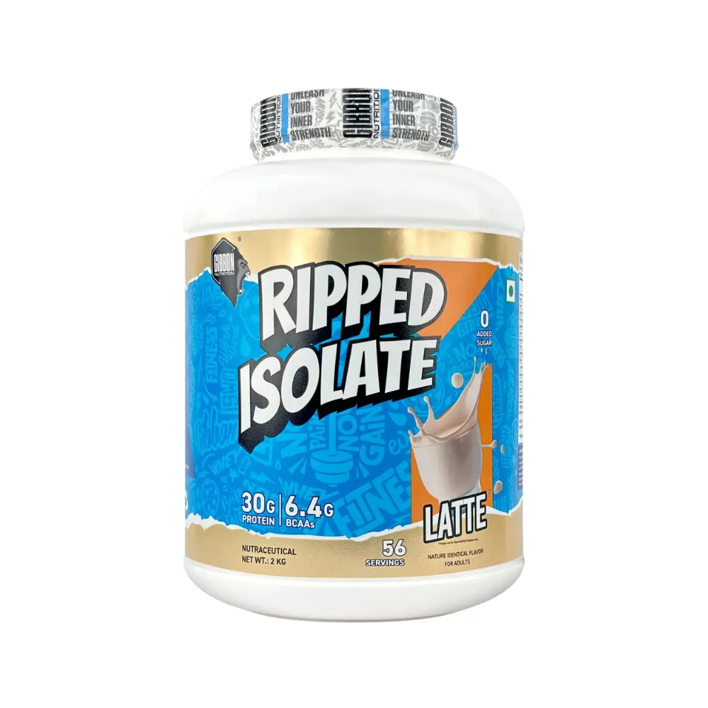 gibbon ripped isolate latte 2kg 