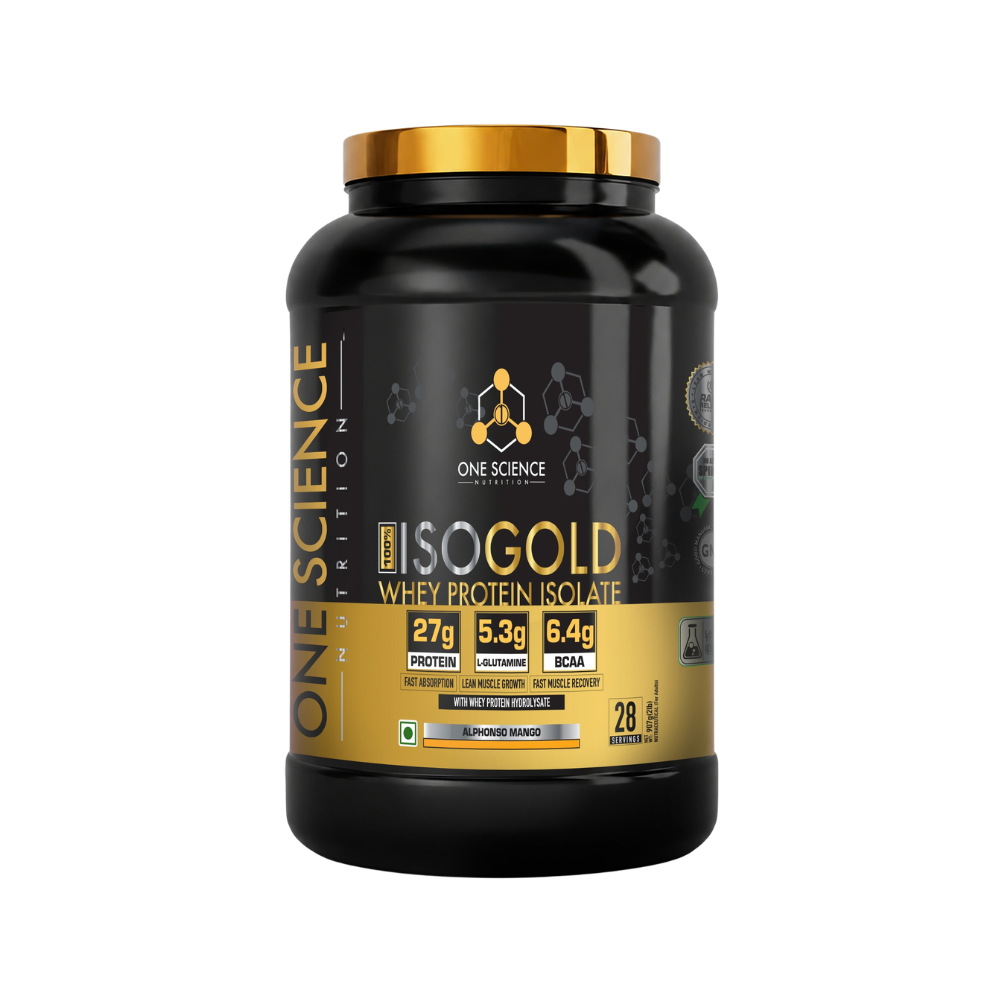 One Science 100% ISO Gold Whey Protein Isolate
