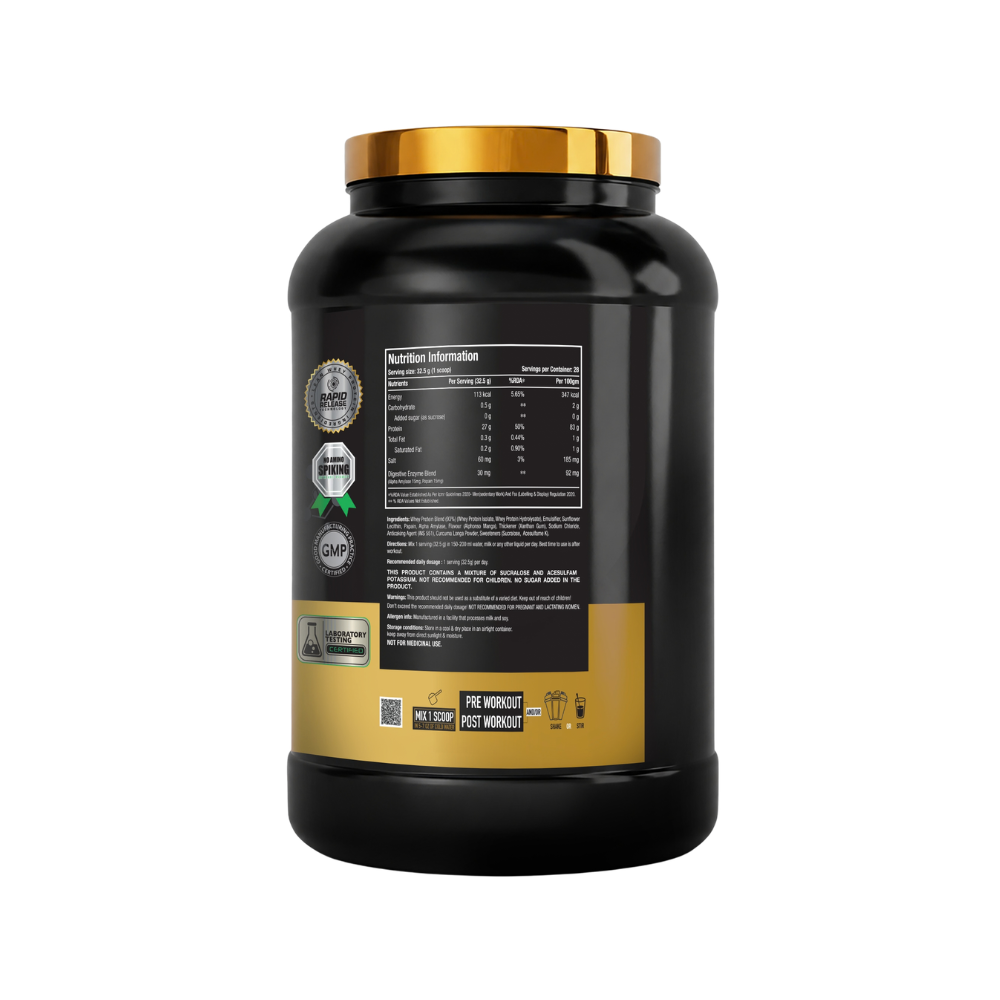 One Science 100% ISO Gold Whey Protein Isolate