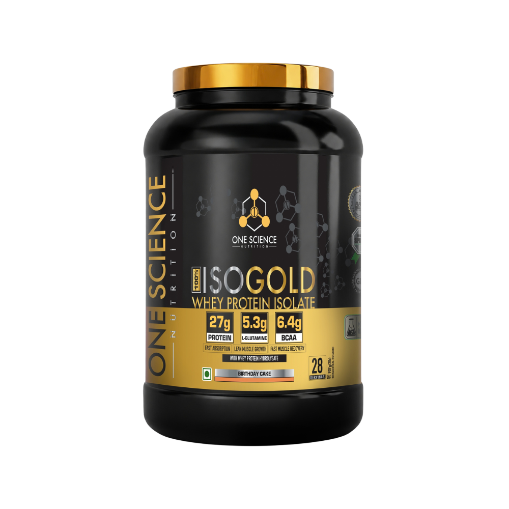 One Science 100% ISO Gold Whey Protein Isolate