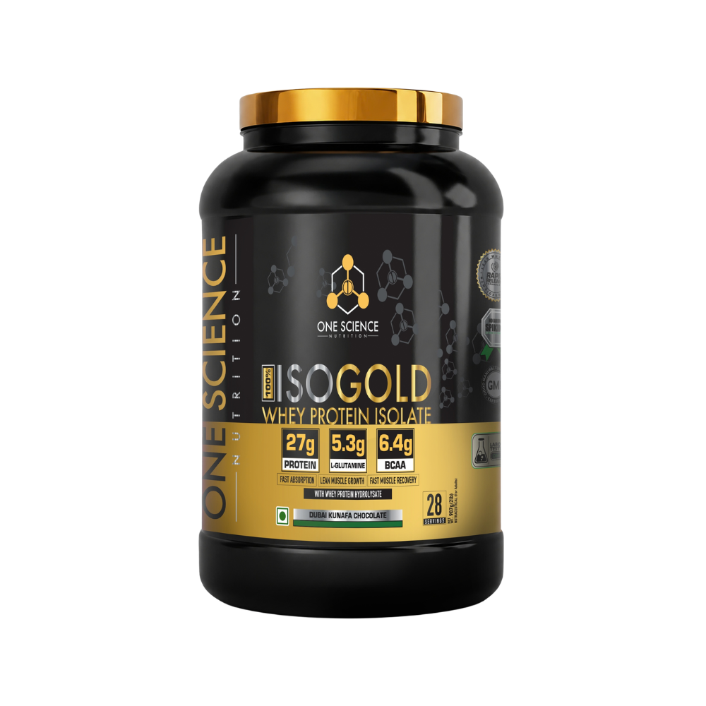 One Science 100% ISO Gold Whey Protein Isolate
